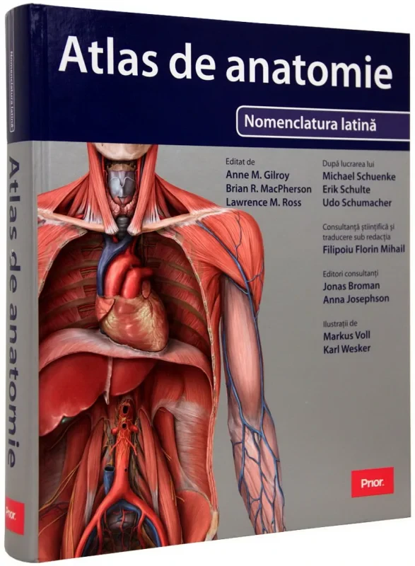 Coperta cărții "PACHET Anatomia lui Gray pentru studenti + Atlas de anatomie Nomenclatura latina" de autor necunoscut